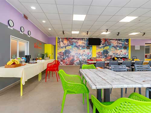 Wanderlust Istra Hostel - ein Gesellschaftsraum