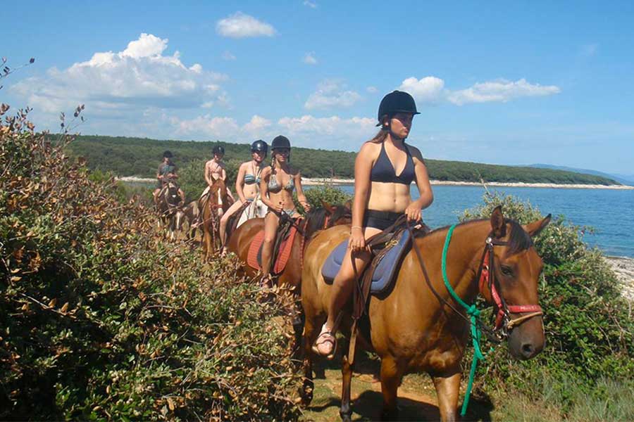 Reiten, Ranch in Medulin – Reiten entlang der Küste