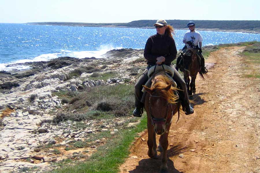 Reiten, Ranch in Medulin – Reiten entlang der Küste