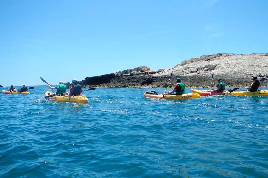 Kayak Premantura - Kajak Naturpark Kamenjak
