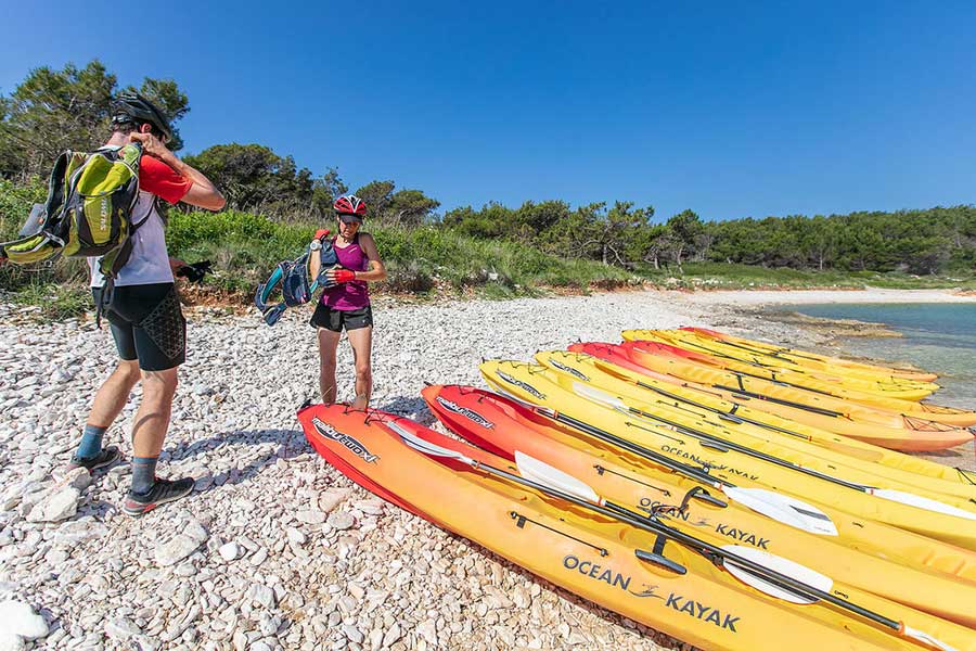 Kayak Premantura - Kajak Naturpark Kamenjak
