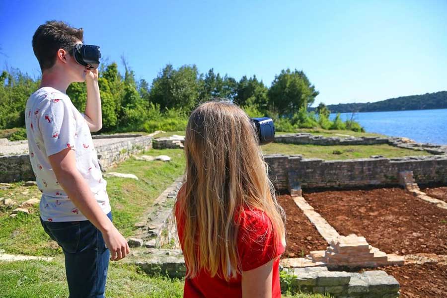 Multimedialer archäologischer Park Vižula