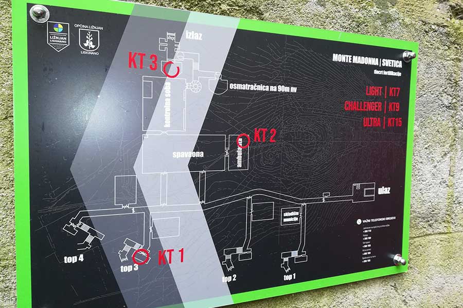 Die Heilige, Monte Madonna, Ližnjan