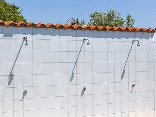 Wanderlust Istra Hostel - Außenduschen