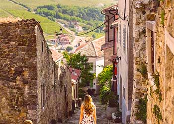 Motovun – von Mauern umgebenes Städtchen, alle istrischen Reize verflochten